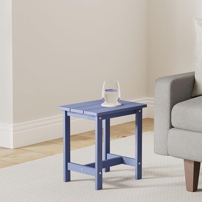 LUE BONA Outdoor Side Table, HDPS Small Outdoor Table, Adirondack Side Table - Image 2