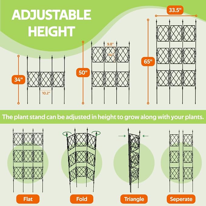 Garden Trellis for Climbing Plants Outdoor - Image 3