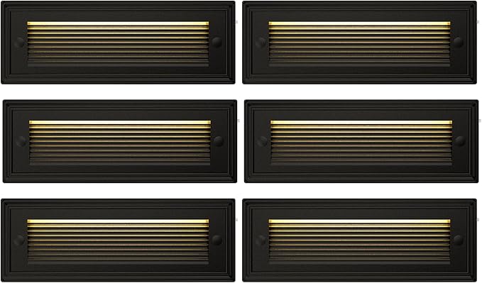 9 Inch Low Voltage Step Lights Outdoor, 12V 5W LED Landscape Stair Lights by Unknown
