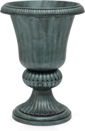 Magshion 20" Urn Planter for Outdoor and Indoor Plants, Large Decorative Front by Magshion