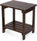 Shine Company Providence Rectangular Solid Wood Table, Outdoor Adirondack Small by ShineCompany