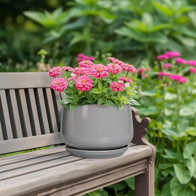 G EPGardening Modern Ceramic Planter - Image 4