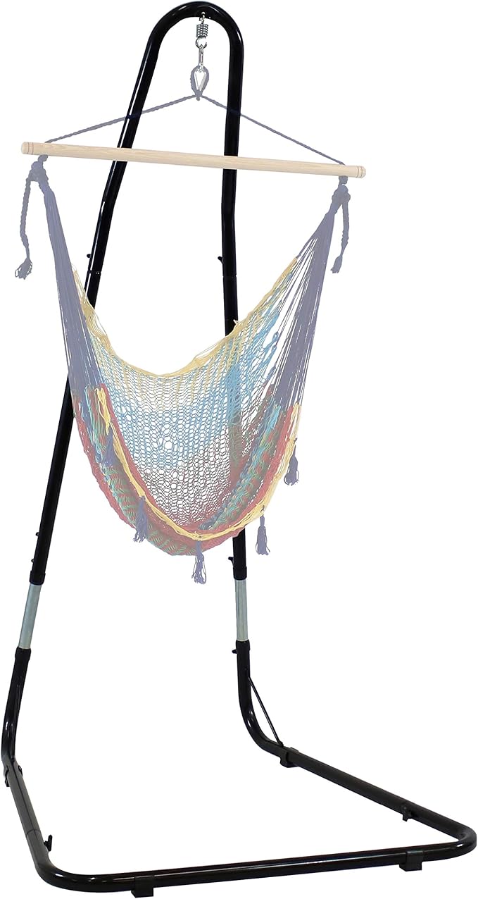 Sunnydaze Adjustable Hammock Chair Stand Only - Image 10