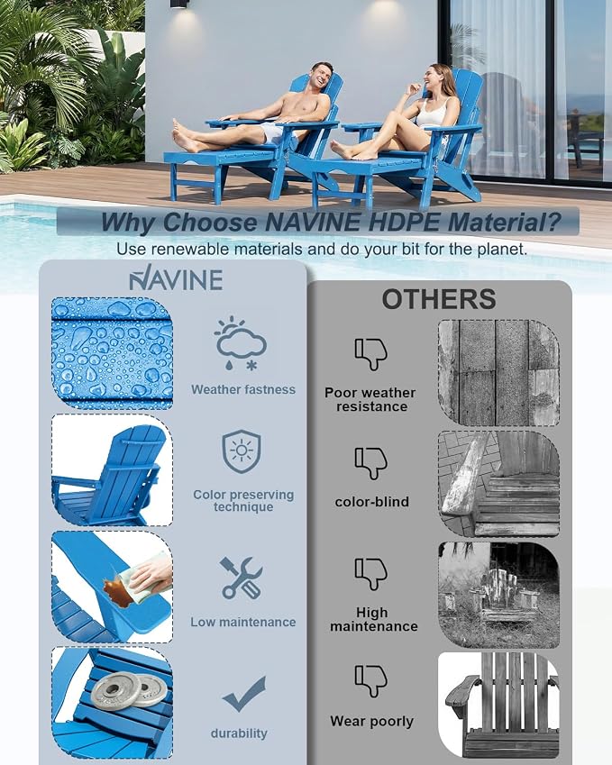 Adjustable Adirondack Chair - Image 8