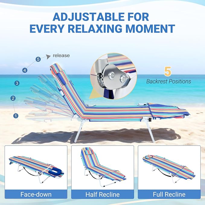 DoCred Heavy Duty Tanning Chair - Image 7