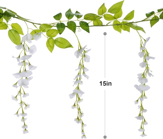Lvydec Wisteria Artificial Flowers Garland - Image 5