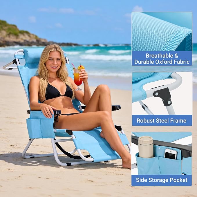 DoCred Heavy Duty Tanning Chair - Image 7