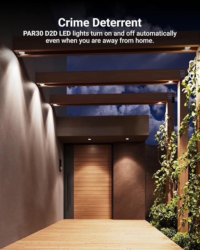 Sunco 2 Pack PAR30 LED Dusk to Dawn Light Bulbs, 850 Lumens, 5000K Daylight - Image 6