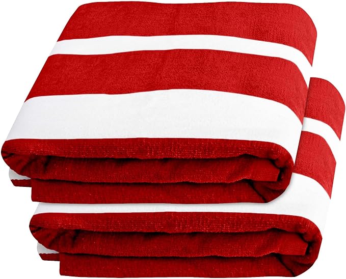 Superior Cabana Cotton Lounge Chair Cover, Outdoor Towel, Terry Cloth, Swim - Image 9