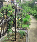Heavy Duty Steel Garden Arbor & Trellis Arch by Unknown
