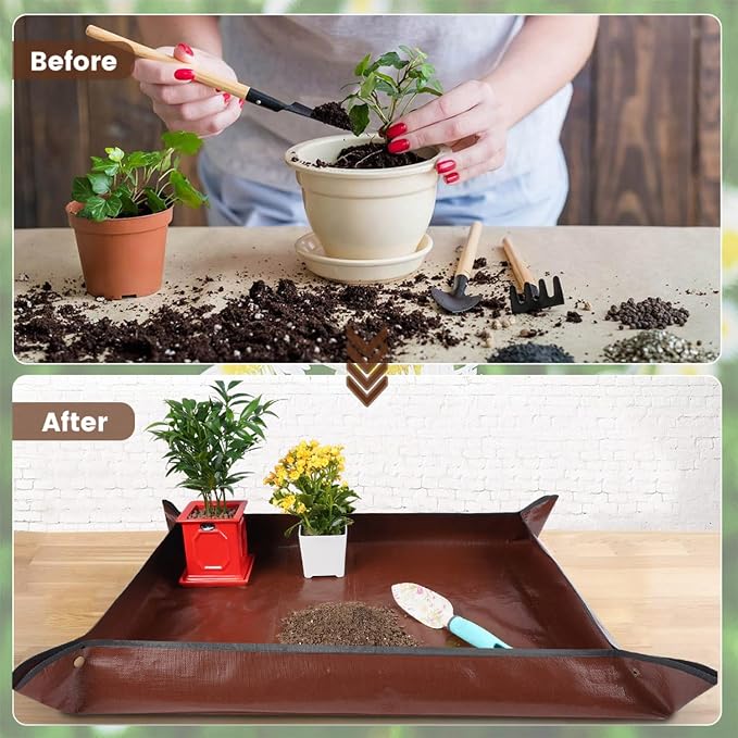 39.5" X 31.5" Large Repotting Mat - Image 2
