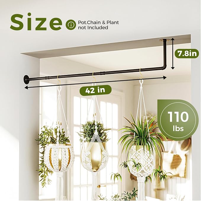Bamworld Hanging Planters Indoor Plant Hangers - Image 5