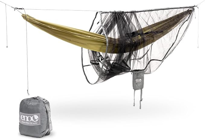ENO, Eagles Nest Outfitters Guardian SL Bug Net, Hammock Bug Netting by EaglesNestOutfitters