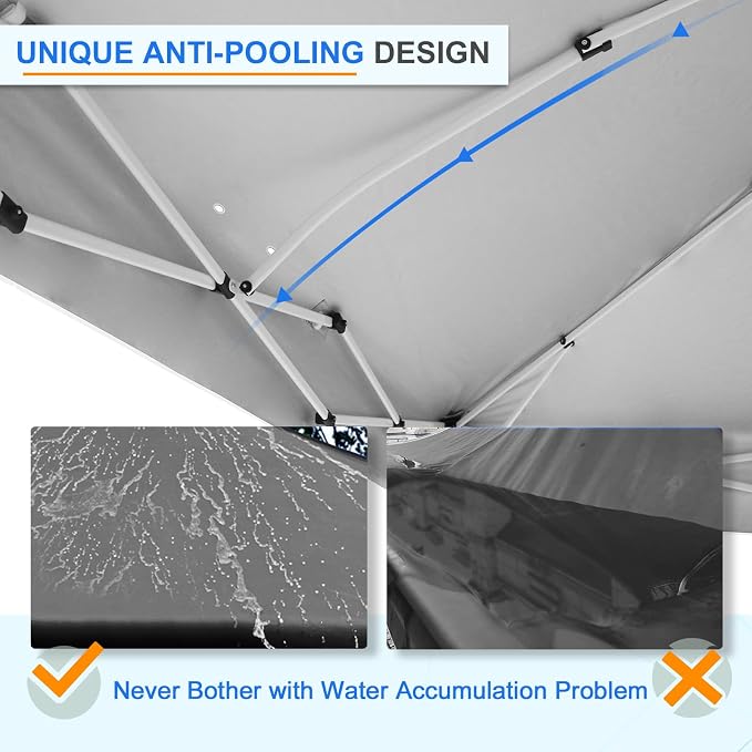 EAGLE PEAK Commercial Canopy 12x12 Pop Up Canopy Tent - Image 7