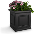 Mayne Nantucket 20-Inch Square Planter – Self-Watering, Weather-Resistant by Mayne