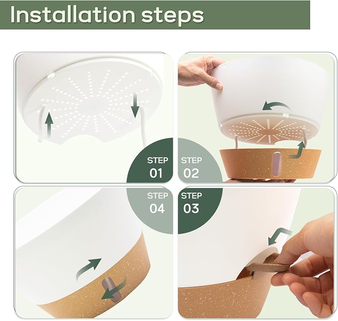 12-Inch Self Watering Planters - Image 3