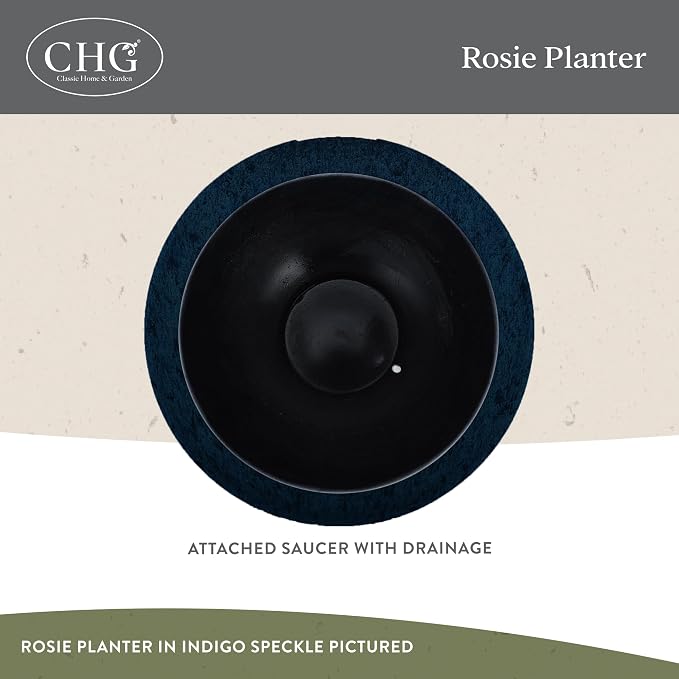 Classic Home and Garden Rosie Modern Planter w/Drainage - Image 3