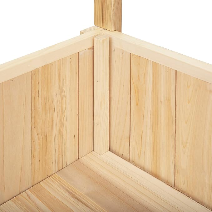 Outsunny 47'' Wooden Raised Garden Bed - Image 8