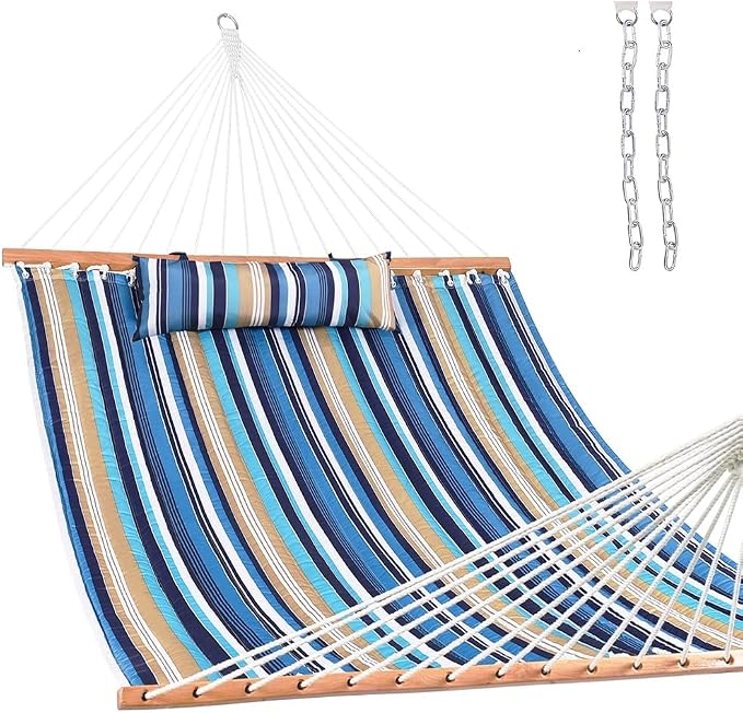 Lazy Daze Hammocks 12 FT Quilted Fabric Double Hammock by LazyDazeHammocks
