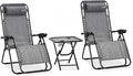 SereneLife Outdoor Zero Gravity Lounge Chair Set by SereneLife