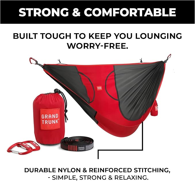 Grand Trunk ROVR Hanging Hammock Chair | Lightweight Packable Parachute Nylon - Image 3