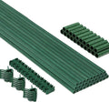 MAXPACE 93pcs Garden Stakes Kit: Includes 30 Sets of Fiberglass Plant Sticks by MAXPACE