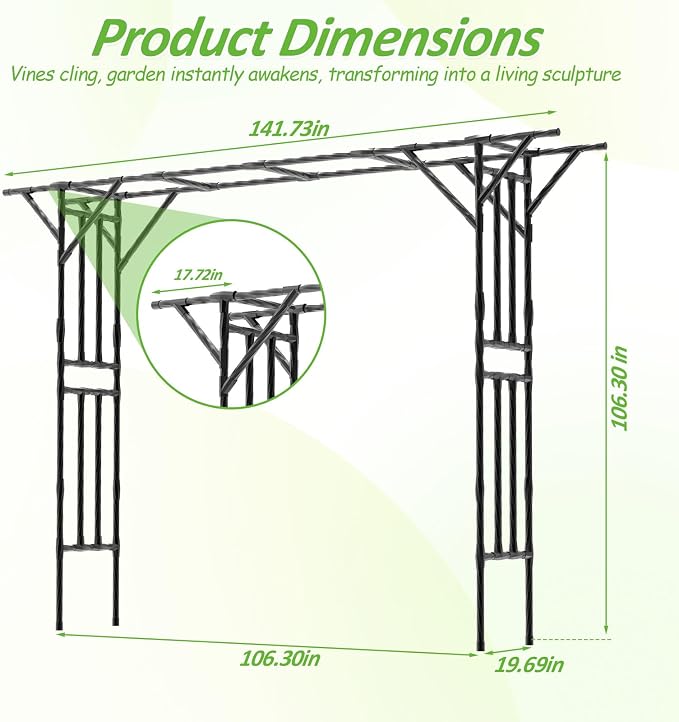 Garden Arch Trellis - Image 2