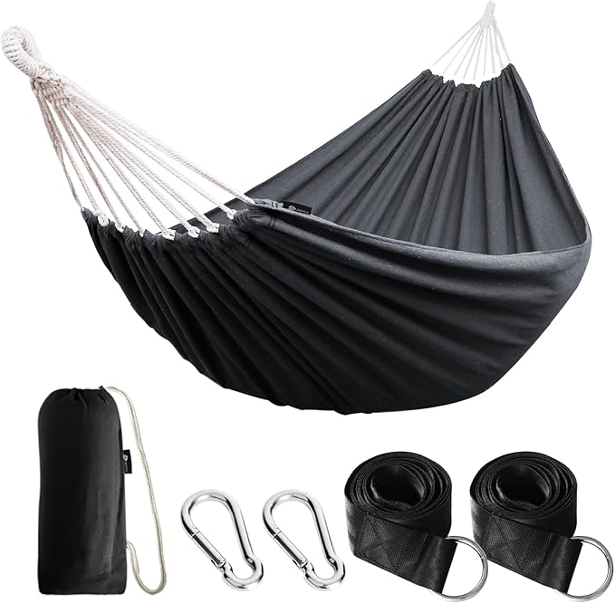 ANYOO Cotton Hammock Portable Camping Hammocks by Anyoo