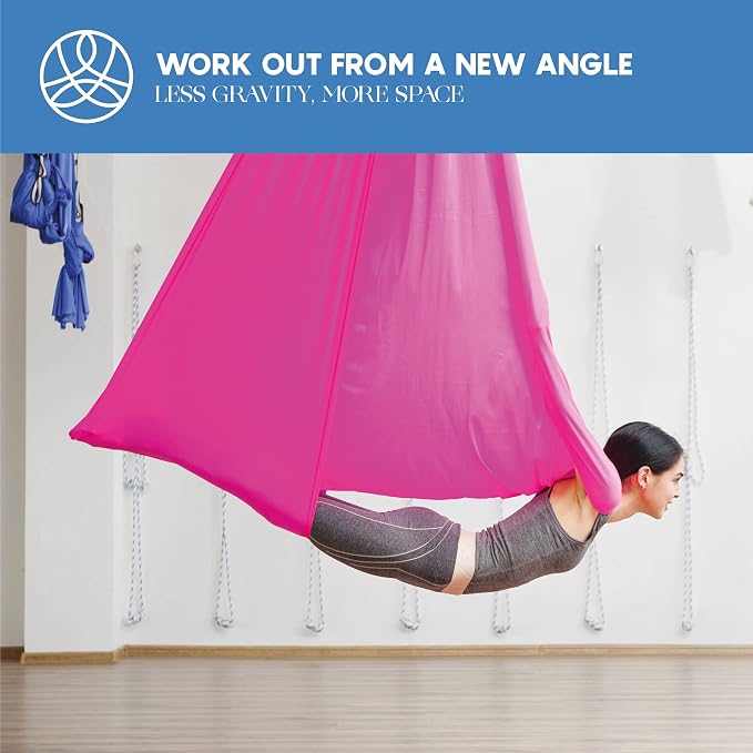 Aerial Silk Yoga Hammock & Swing - Image 6