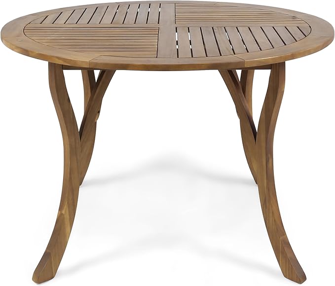 Christopher Knight Home Verle Wooden Patio Dining Set - Image 20