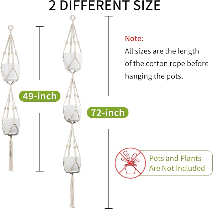 Macrame Plant Hanger - Image 7