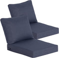 Goodgoods 24 x 28 Outdoor Patio Deep Seat Cushions 2-Pack, 1000+ Hours by Goodgoods