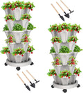 DUNCHATY Stackable Planter, Vertical Garden Planter by DUNCHATY