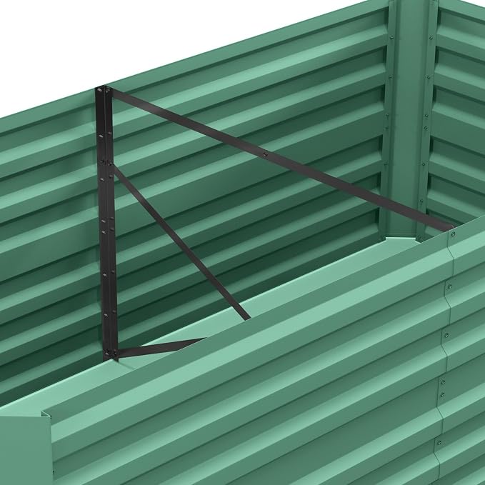 Outsunny Galvanized Raised Garden Bed Kit - Image 8