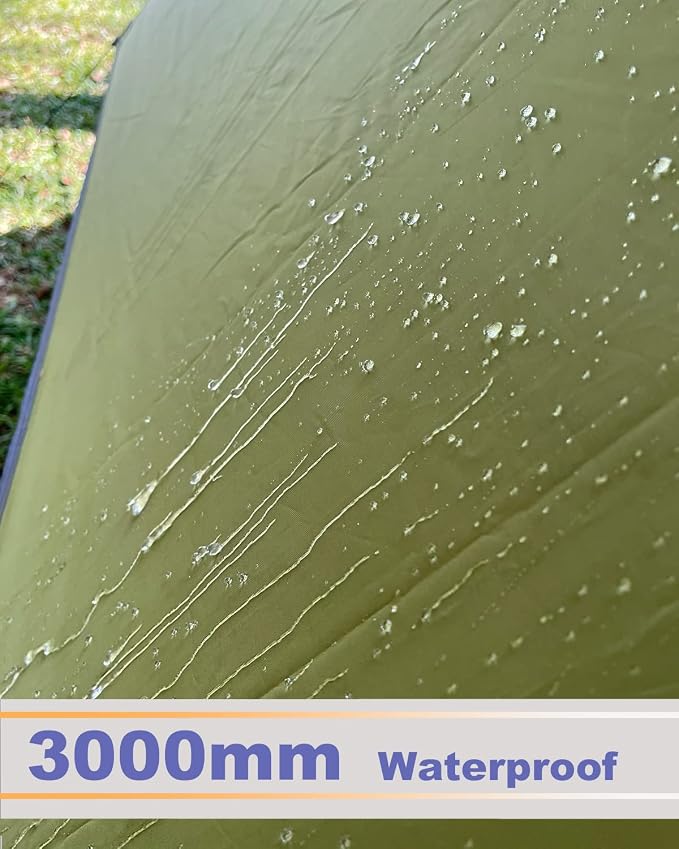 Sunyear Hammock Tent Rain Fly-Camping Hammock Outdoor Tarp-Small Door - Image 4