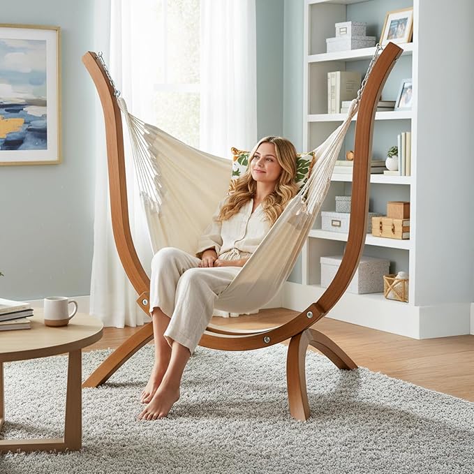 Oncloud Boho Hanging Chair Set - Image 6