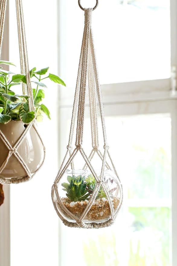 Dahey Macrame Plant Hanger Set of 3 - Image 5