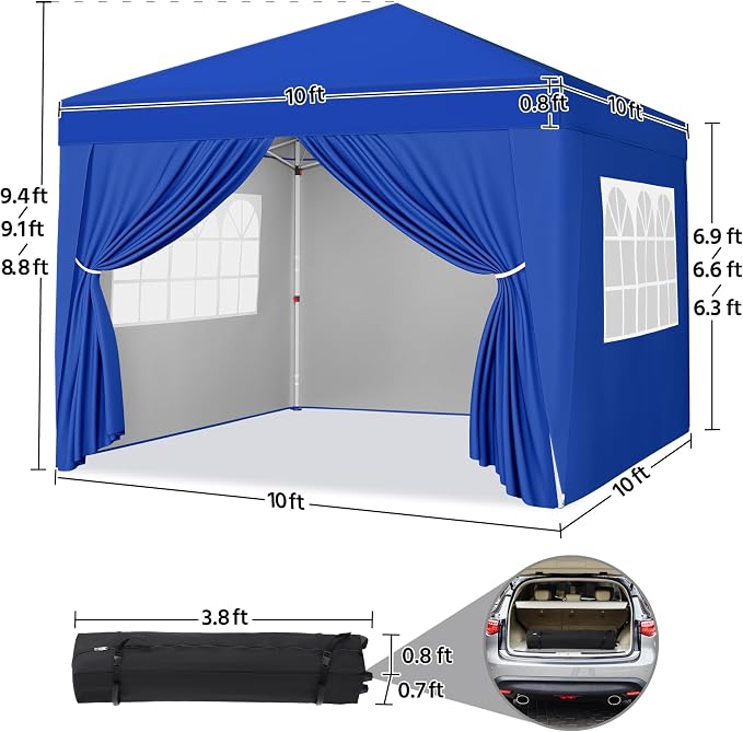 Yaheetech 10x10 Pop Up Canopy - Image 3
