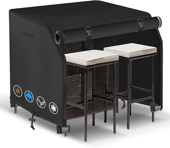 41 Inch Outdoor Patio Bar Set Cover by Unknown