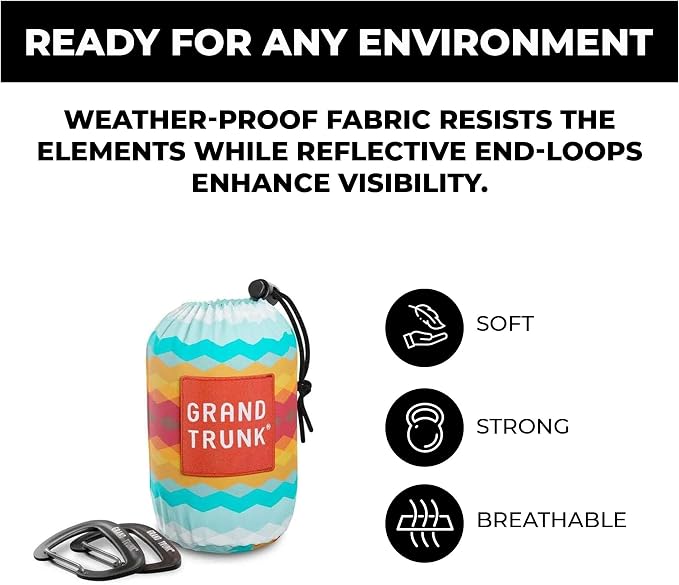 GRAND TRUNK TrunkTech Double Hammock | Ultra-Strong & Lightweight | 11 ft - Image 4