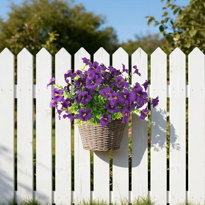 INQCMY Artificial Fake Petunias Flowers - Image 8
