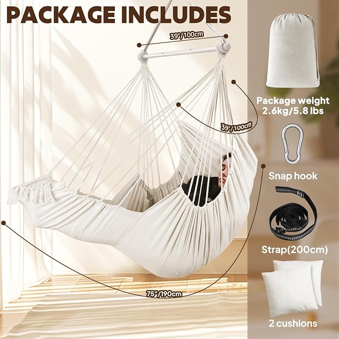 Chihee Hammock Chair Hanging Chair - Image 3