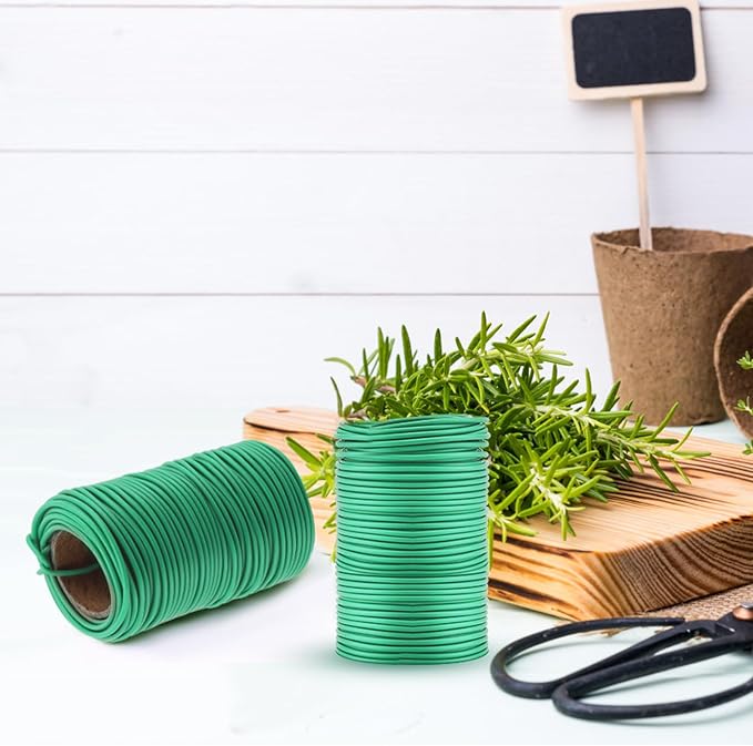 130 Feet Soft Plant Tie Green Twist Garden Ties - Image 7
