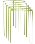 5-Pack Heavy Duty Plant Support Stakes, Metal Plant Ring Cages by Unknown