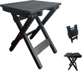 Outdoor Side Table, No Assembly Folding Wooden End Table by Sihanghome
