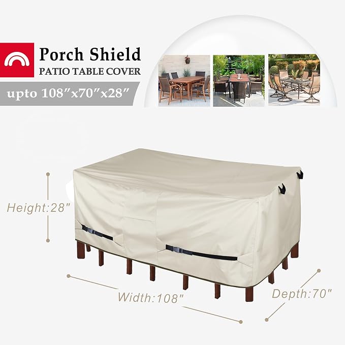 Porch Shield Patio Table Cover - Image 2