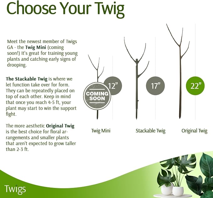 Plant Support Stakes for Indoor & Outdoor Use, Durable Trellis Alternative for - Image 4