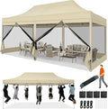 COBIZI 10x20 Heavy Duty Pop Up Canopy by COBIZI