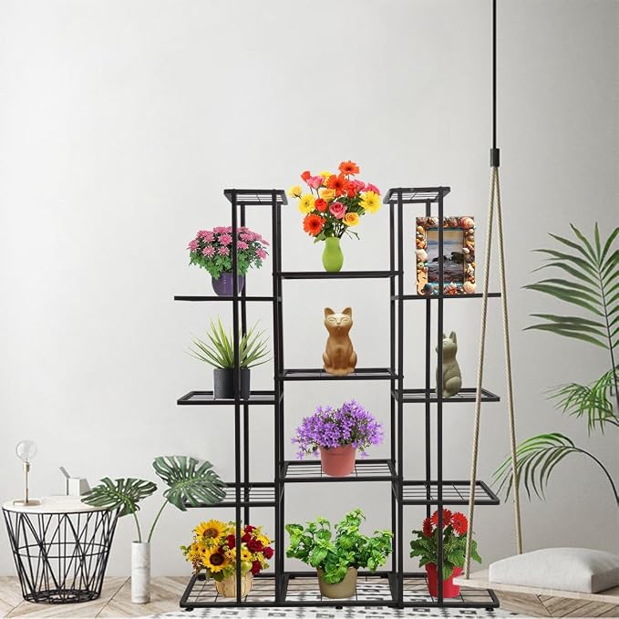 MTB Garden 5 Tier 14 Potted Metal Large Plant Stand - Image 3