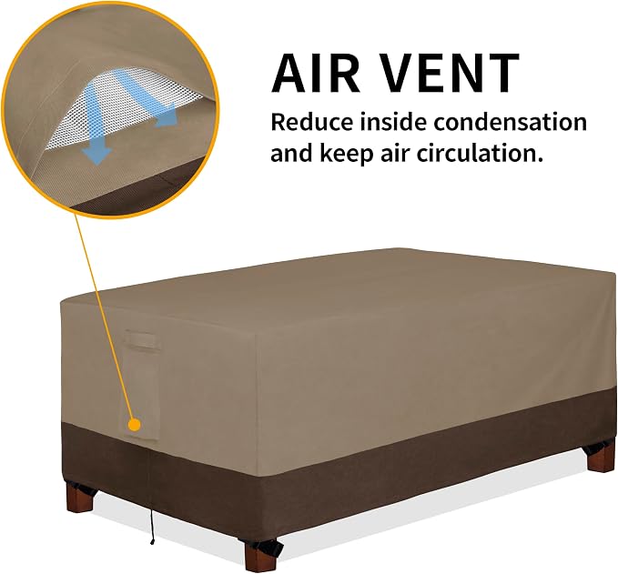 Easy-Going 600D Heavy Duty Rectangular Table Cover UV Resistant and Waterproof - Image 5